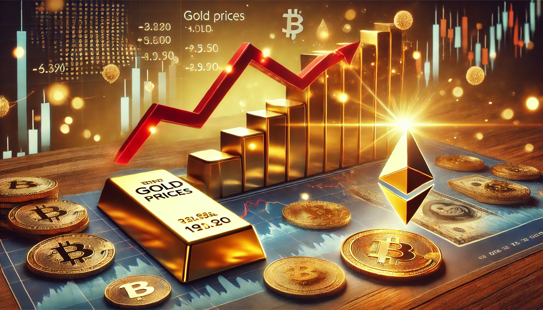 انخفاض أسعار الذهب مع تحول المستثمرين إلى الأصول الرقمية